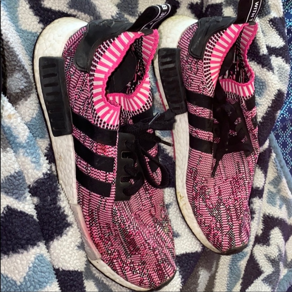 Size 10 pink nmds only worn a few times